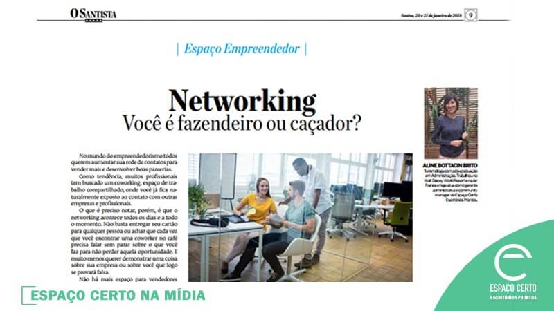 NETWORKING – VOCÊ É FAZENDEIRO OU CAÇADOR